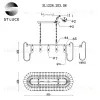 Подвесная люстра ST Luce Grosseto SL1228.203.08 SL1228.203.08 - 4