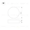 Светильник Arlight SP-RONDO-R400-40W Warm3000 034815 034815 - 2