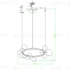Подвесная люстра Kink Light Иона 09408-15,19 09408-15,19 - 2