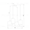 Подвесная люстра TK Lighting 6585 Juta 6585 Juta - 2