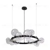 Подвесная люстра Crystal Lux Agata SP15 V2 Black/Transparente Agata SP15 V2 Black/Transparente - 1