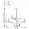 Люстра на штанге Lightstar Ragno 733267 733267 - 8