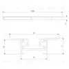 Шинопровод встраиваемый однофазный Elektrostandard Track Rail WH Recessed 4690389178535 4690389178535 - 5