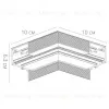 Коннектор угловой Arte Lamp Linea-accessories A480933 A480933 - 2