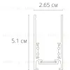Шинопровод Arte Lamp Linea-accessories A460233 A460233 - 2