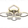Потолочный светодиодный светильник Ambrella Light Acrylica FA2835 FA2835 - 4