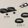 Встраиваемый светильник Ambrella Light Techno Spot XC7636060 (C7636, N7021) XC7636060 - 2