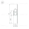 Профиль Arlight ARH-PLINTUS-FANTOM-2000 WHITE 034983 034983 - 3