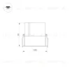 Встраиваемый светильник Arlight MS-Atlas-Built-R90-25W Warm3000 035457 035457 - 7