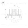 Встраиваемый светильник Arlight MS-Forecast-Built-Turn-R82-8W Day4000 033658 033658 - 6