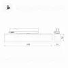 Трековый светильник ArlightLGD-Flat-4TR-S605-25W Day4000 033696(1) 033696(1) - 6