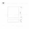 Потолочный светильник Arlight SP-Quadro-S500x500-50W Day4000 034801 034801 - 5