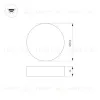 Накладной светильник Arlight SP-Rondo-R350-30W Day4000 034808 034808 - 4