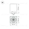 Накладной светильник Arlight SP-Cubus-S100x100-8W Warm3000 036052 036052 - 3