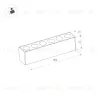 Трековый светильник Arlight Mag-Dots-25-L800-24W Warm3000 034207 034207 - 5