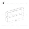Трековый светильник Arlight Mag-Dots-FOLD-25-S800-24W Warm3000 034224 034224 - 5