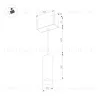 Трековый светильник для магнитного шинопровода Arlight Mag-Spot-Hang-25-R30-5W Day4000 034245 034245 - 6