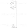 Уличный cветильник Elektrostandard Talli F GL 3002F черный 4690389106613 4690389106613 - 5