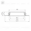 Алюминиевый профиль Arlight SL-Linia97-Fantom-2000 Anod 034987 034987 - 3