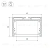 Алюминиевый профиль Arlight SL-Line-4932-3000 Black 036254 036254 - 3