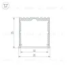 Алюминиевый профиль Arlight ARH-Power-W35-3000 Anod 036136 036136 - 5