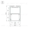 Алюминиевый профиль Arlight ARH-Line-3750A-3000 Anod 036137 036137 - 4
