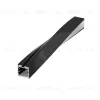 Алюминиевый профиль Arlight SL-ARC-3535-Twist90L-400 Black 032679 032679 - 2