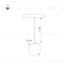 Трековый светильник Arlight Mag-Orient-Sfero-Hang-R150-10W Day4000 035759 035759 - 4