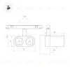 Трековый светильник Arlight Mag-Orient-Blum-12W Day4000 035981 035981 - 9