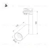 Трековый светильник Arlight SP-Polo-Track-Pipe-R65-8W Day4000 027486 027486 - 4