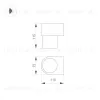 Настенный светильник Arlight SP-Spicy-Wall-S115x72-6W Day4000 033581 033581 - 5
