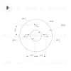 Настенный светильник Arlight SP-Vinci-S600x55-7W Day4000 034170 034170 - 7