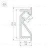 Алюминиевый профиль Arlight SL-Bevel-2000 Anod 031120(1) 031120(1) - 2
