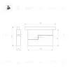 Трековый светильник Arlight Mag-Orient-Flat-Fold-S195-6W Day4000 034657(1) 034657(1) - 3