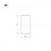 Уличный потолочный светильник Arlight LGD-Forma-Surface-R90-12W Warm3000 037262 037262 - 3