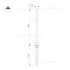 Ландшафтный светильник Arlight KT-Canna-L500-1W Warm3000 034161 034161 - 4