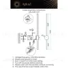 Настенный светильник Aployt Gabi APL.0123.11.07 APL.0123.11.07 - 14