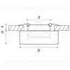 Встраиваемый светильник Lightstar Levigo L01002720 (010027+510020) L01002720 - 3