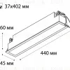 Встраиваемый светильник Italline IT06-6015 white 3000K IT06-6015 white 3000K - 3