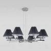 Подвесная люстра Eurosvet Peony 60136/8 хром/графит 60136/8 хром/графит - 2