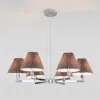 Подвесная люстра Eurosvet Peony 60136/6 хром/графит 60136/6 хром/графит - 1