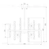Люстра на штанге Bogates Hollis 367/9 Smart 367/9 Smart - 4