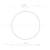 Настенный светильник Nowodvorski Ring Led L 7636 7636 - 3