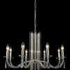 Подвесная люстра Crystal Lux AURELIO SP8 GOLD+CHROME/TRANSPARENT AURELIO SP8 GOLD+CHROME/TRANSPARENT - 4