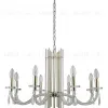 Подвесная люстра Crystal Lux AURELIO SP8 GOLD+CHROME/TRANSPARENT AURELIO SP8 GOLD+CHROME/TRANSPARENT - 1