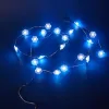 Гирлянда Uniel ULD-S1900-020/STB/2AA WHITE IP20 SNOWFLAKES MINI ULD-S1900-020/STB/2AA WHITE IP20 SNOWFLAKES MINI - 3