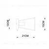Бра Arte Lamp Brussels A8030AP-1WH A8030AP-1WH - 3