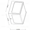 Уличный настенный светильник Arte Lamp Lancia A6418AL-1BK A6418AL-1BK - 3