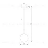 Подвесной светильник Elektrostandard Grollo 4690389187117 a060335 4690389187117 - 4