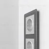 Рамка на 2 поста Werkel Acrylic графит 4690389184864 W0022704 4690389184864 - 2